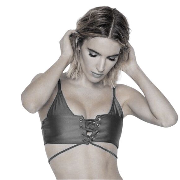 Ris-K Quest Swim Top Shimmer Fire • Medium • NWT - Picture 5 of 12